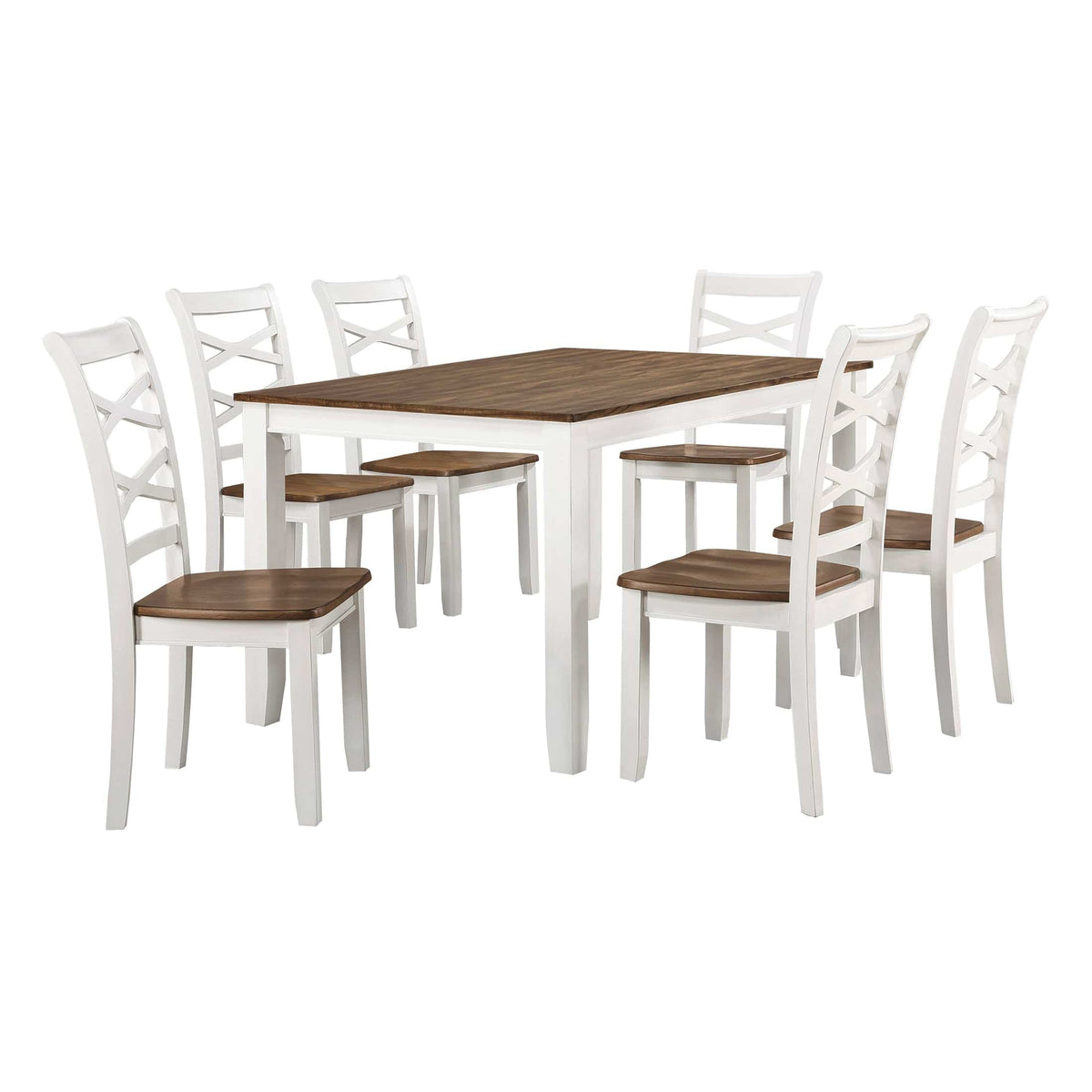 Dobson 7-Piece Dining Set Dining Set Berch Furniture