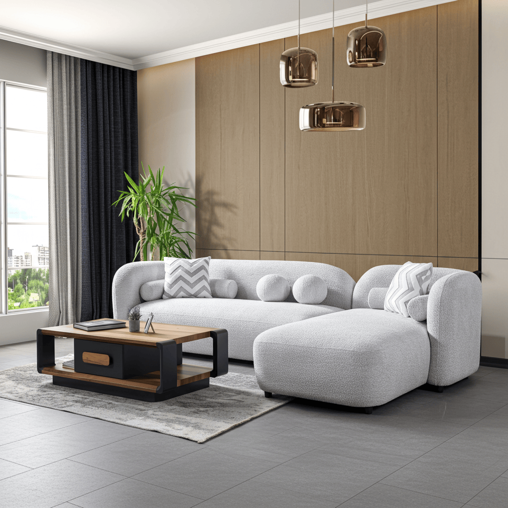 Liva Boucle Sectional