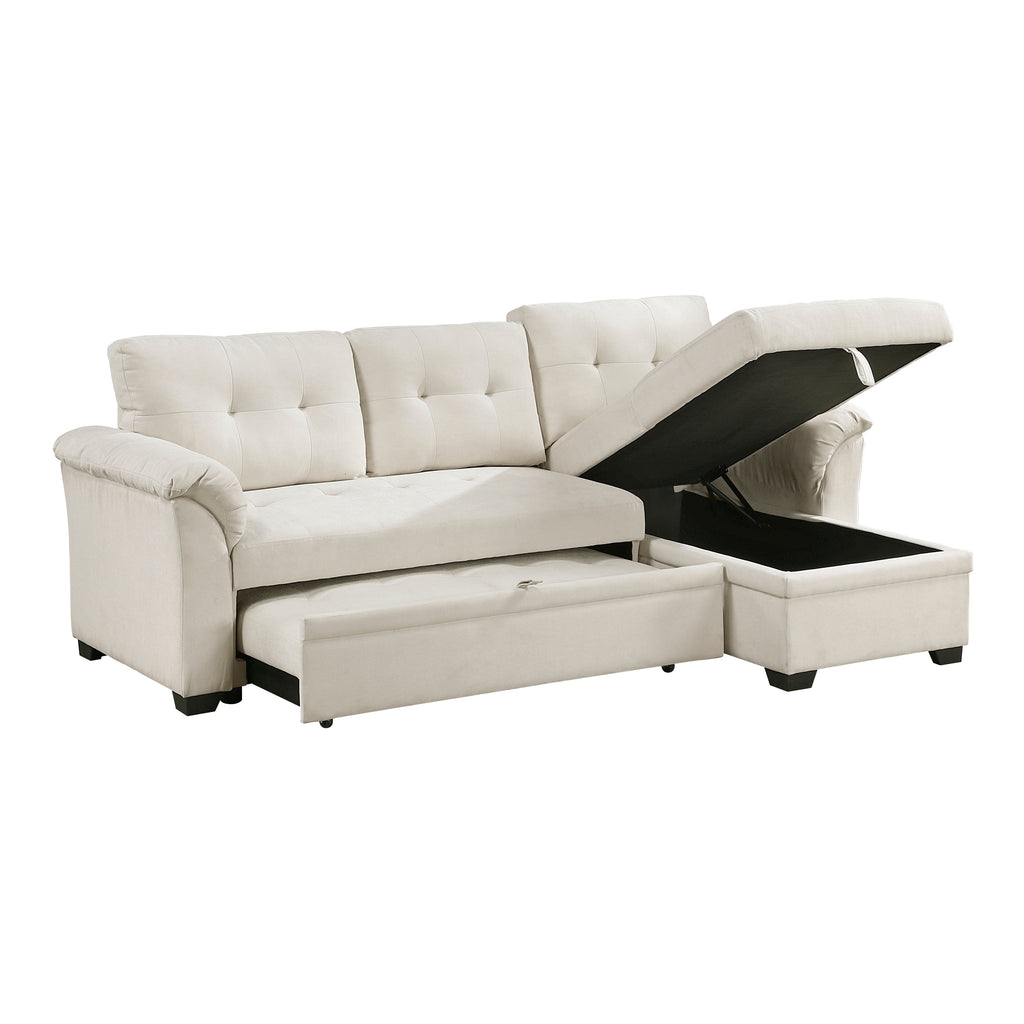 Elara Pull-Out Bed Sectional Sectional Berch Furniture