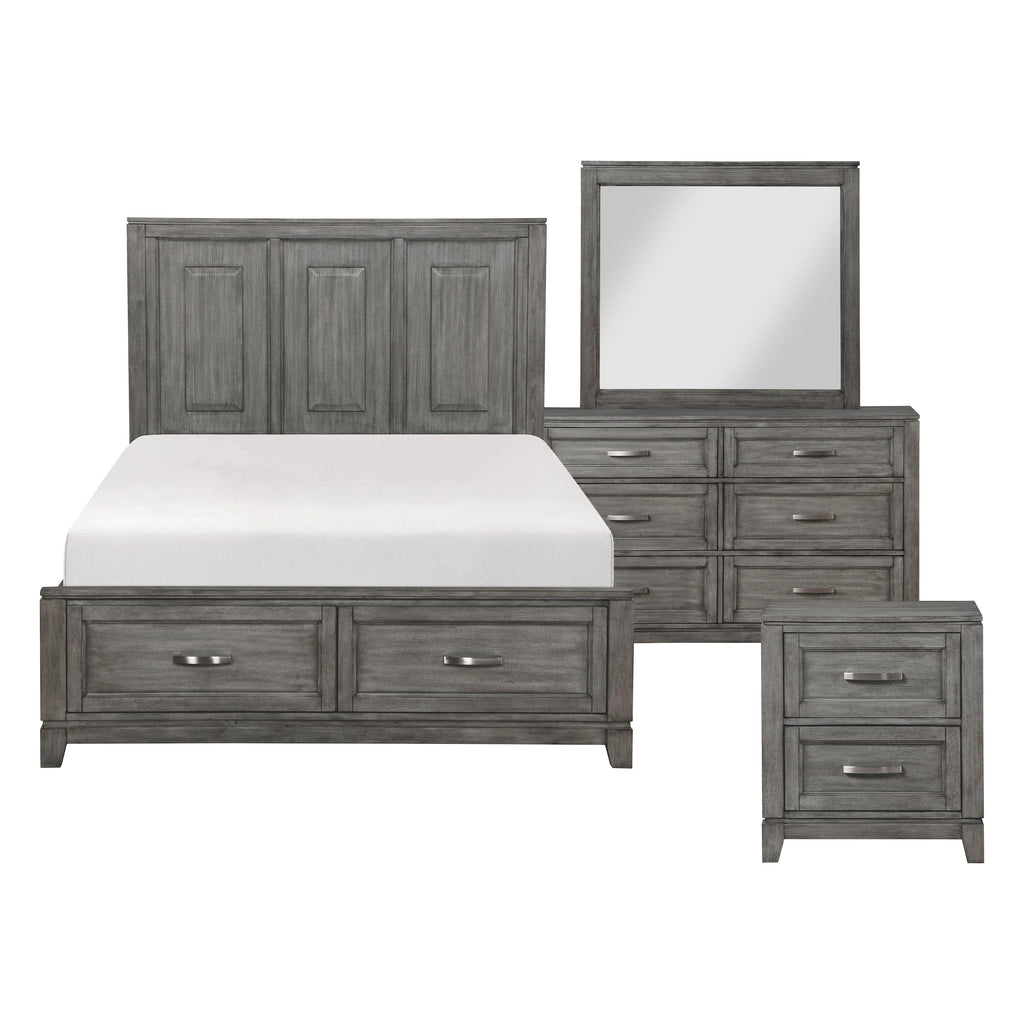Garretson Storage Bedroom Set Queen / 4-Piece Bedroom Set Berch Furniture