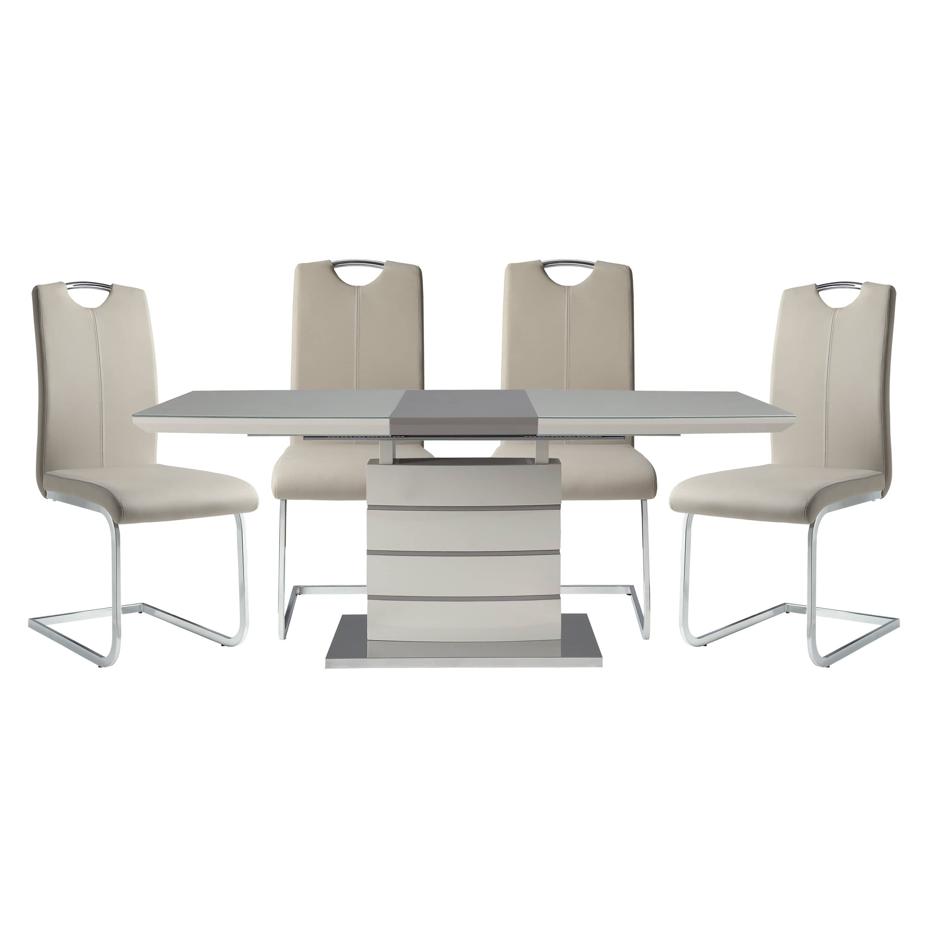 Glissand 7-Piece Dining Set Dining Set Berch Furniture