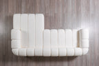 Liz Boucle Sectional Sectional Berch Furniture