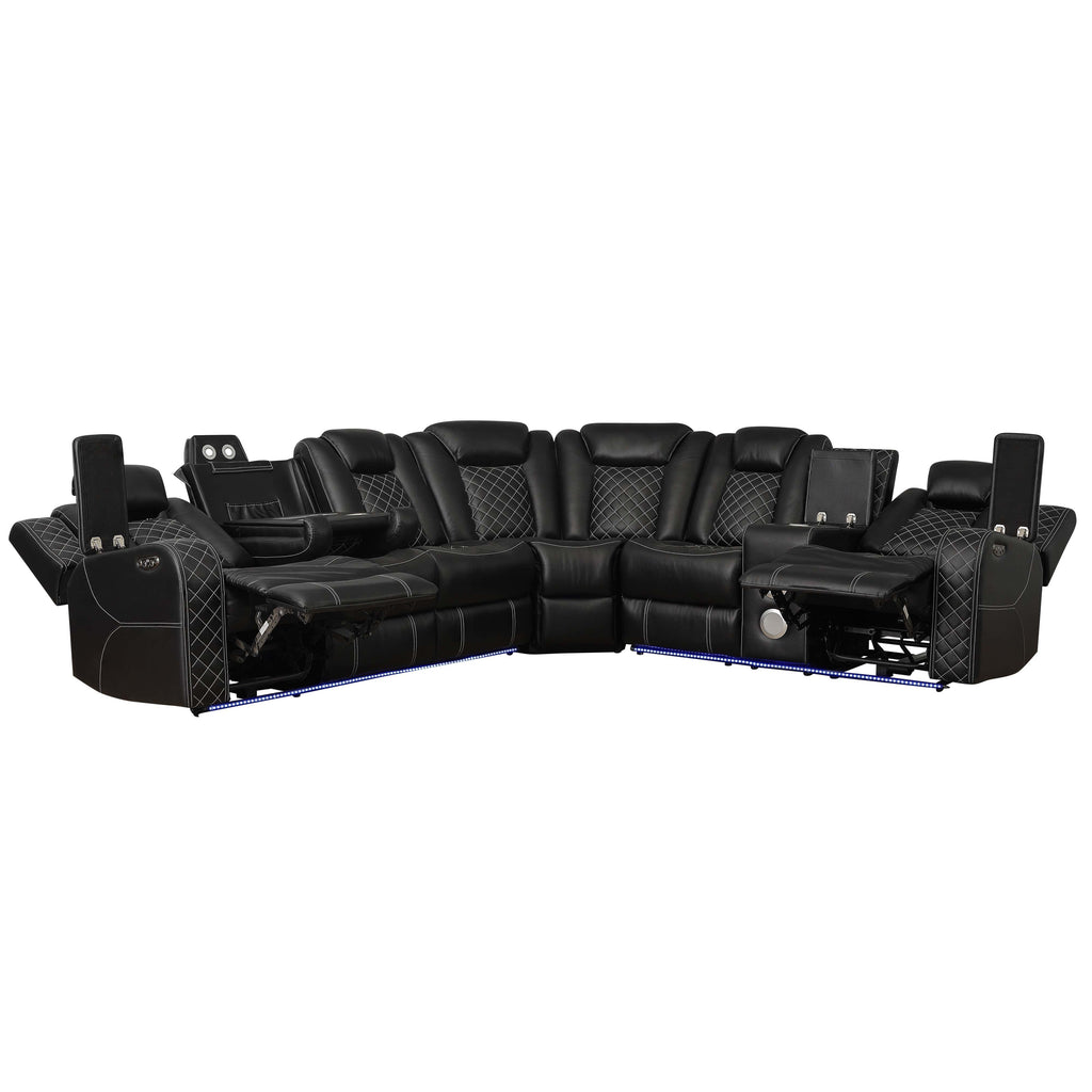 Radiant Power Sectional Reclining Berch Furniture