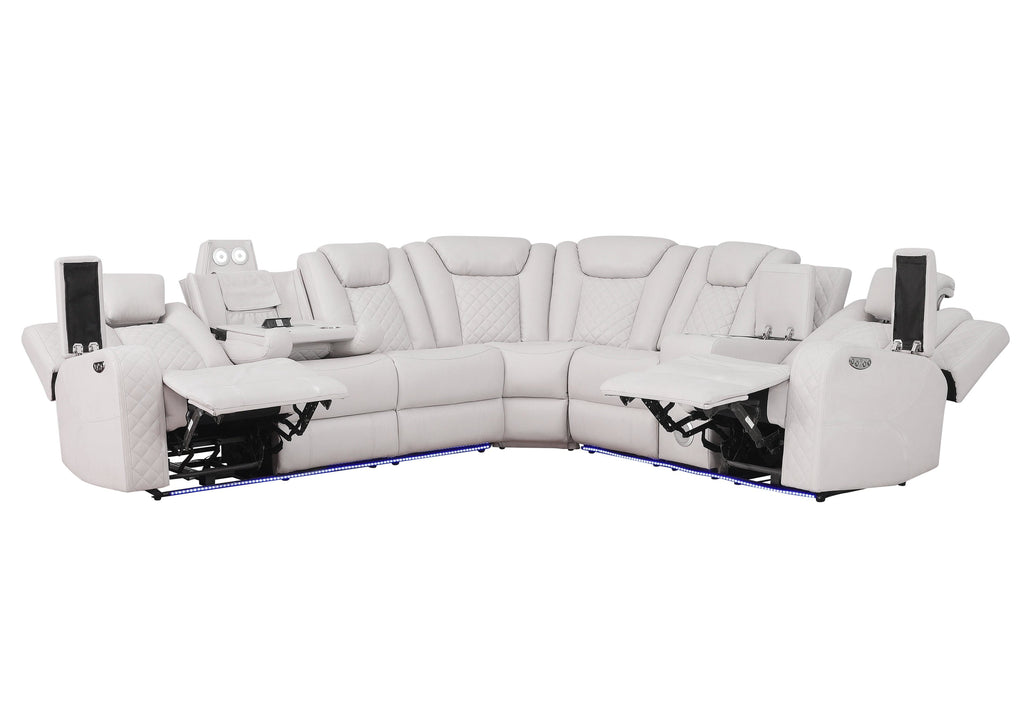 Radiant Power Sectional Reclining Berch Furniture